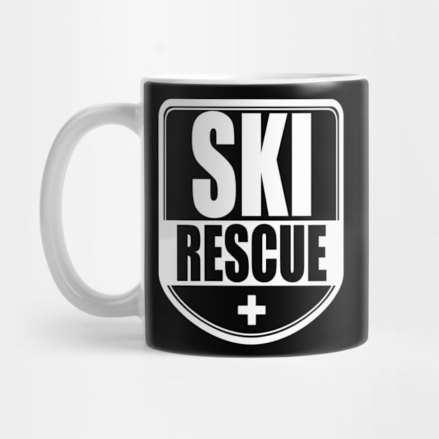 Rescuing Rescue Team Mountain Rescuer Ski Patrol by dr3shirts